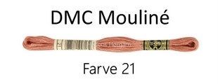 DMC Mouline Amagergarn farve 21